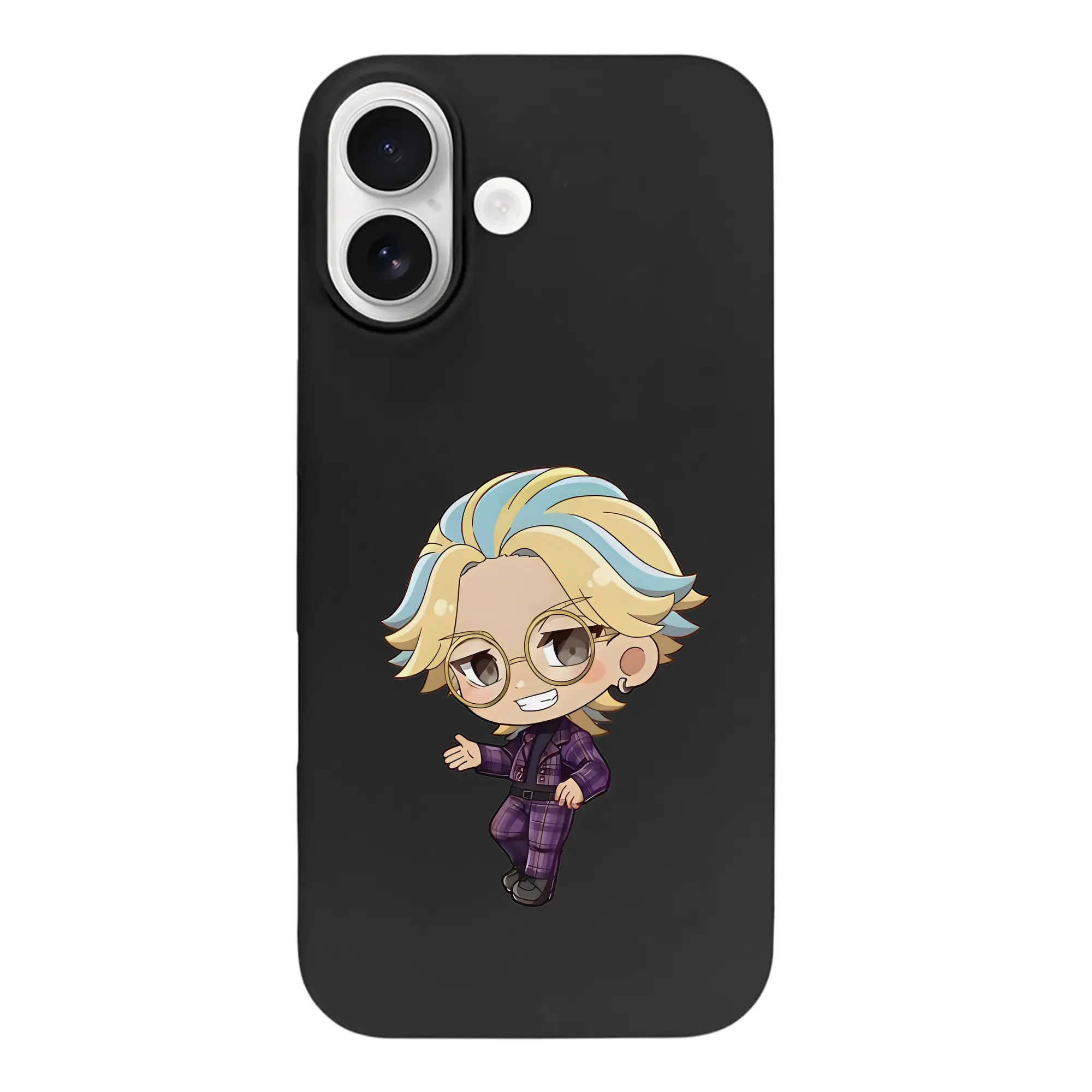 東京リベンジャーズ グッズ,灰谷竜胆 - iPhone 17 シリーズ シリコンケース 薄型 耐衝撃 指紋防止 ソフトタッチカバー 精密フィット 傷防止 保護ケース iPhone 17/17 Air/17 Pro/17 Pro Max 対応